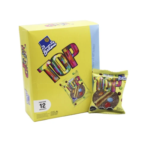 Alfajor TOP X 12 unidades PUNTA BALLENA 48grs Alfajor TOP X 12 unidades PUNTA BALLENA 48grs