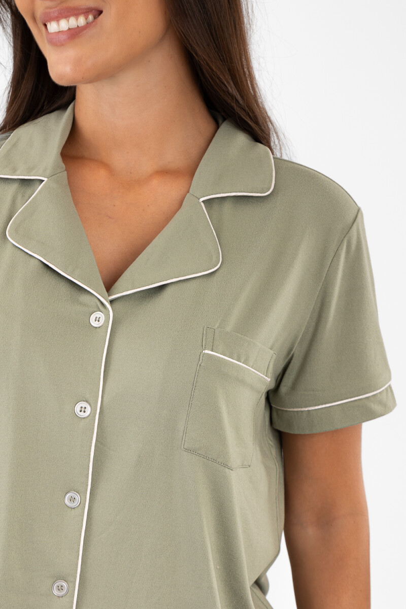 Pijama yummy americano Verde claro
