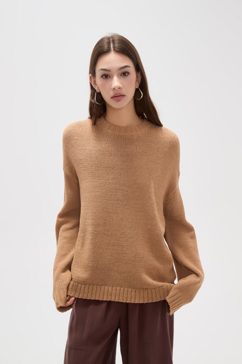 Sweater Silicia - Beige Oscuro 