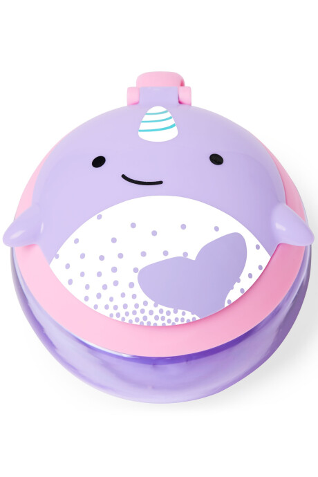 Tupper de snacks, diseño narval Sin color