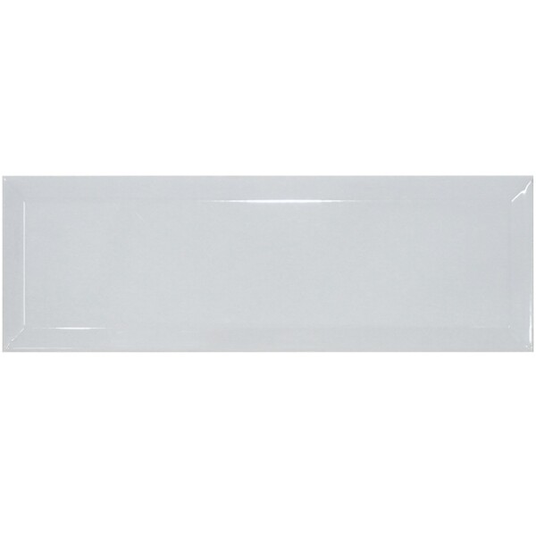 REVESTIMIENTO BLANCO BISELADO BX "A" 10X30 CM Revestimiento Blanco Biselado Bx "a" 10x30 Cm