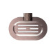 Jabonera En Bronce Cepillado - Serie Signature BRONCE-ROSE GOLD