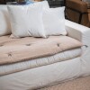 Pillow para sofá, lino latte Pillow para sofá, lino latte