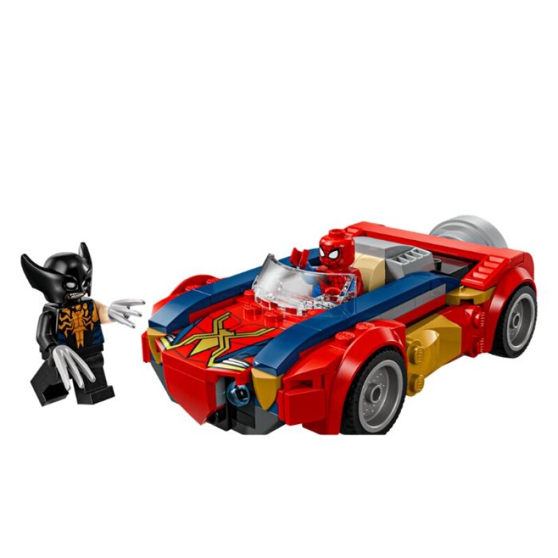 LEGO® Marvel Spider-Man vs. Wolverine Venomizado – Auto de Combate LEGO® Marvel Spider-Man vs. Wolverine Venomizado – Auto de Combate