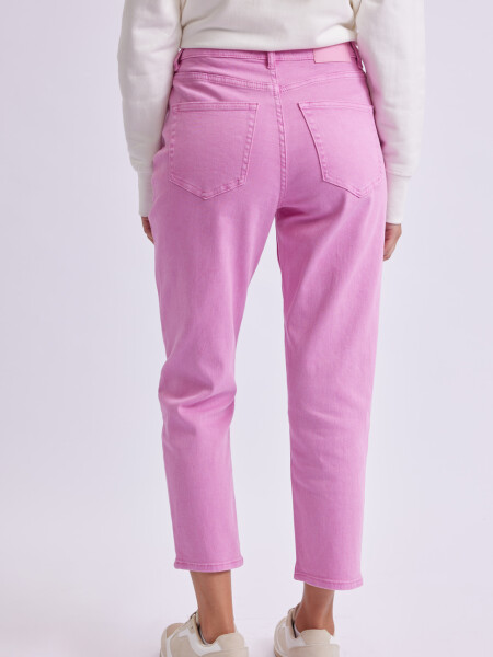 Pantalón Mom Fit Rosa