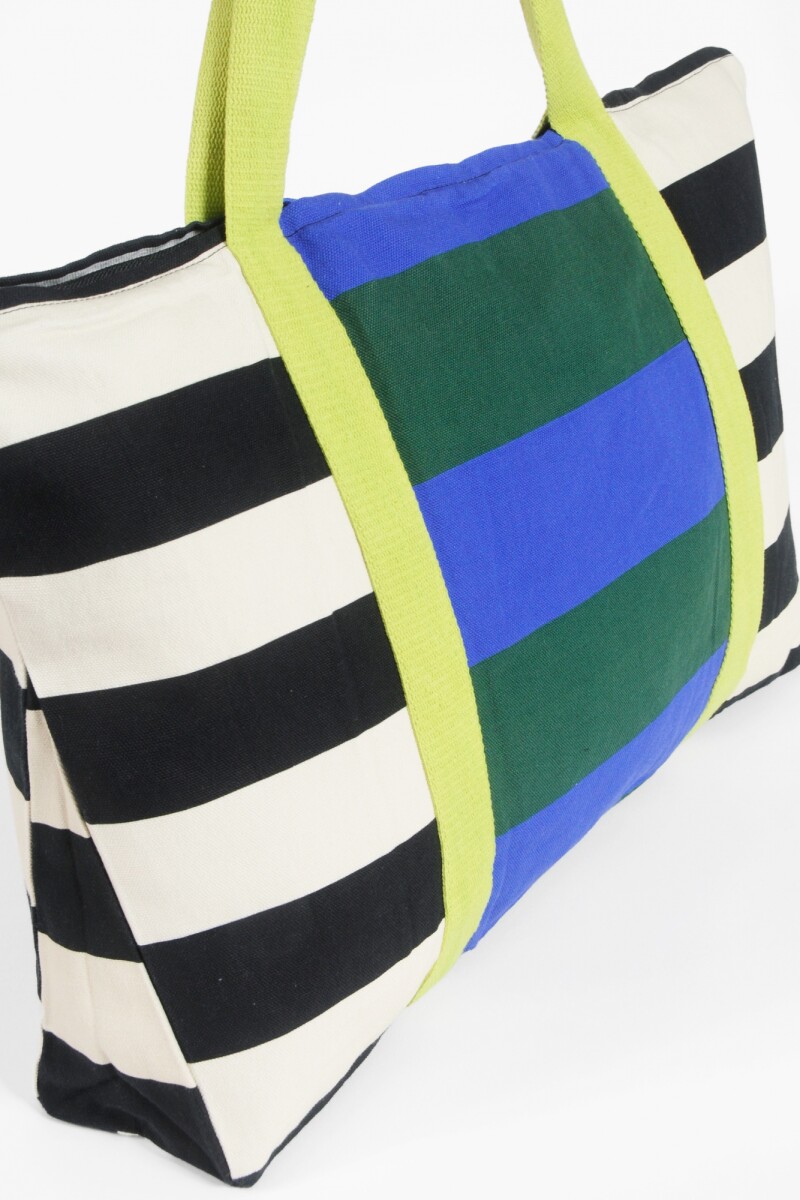 Bolso franjas multicolor