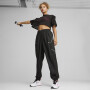 Puma Fit Move Mesh Crop Tee - Mujer Black