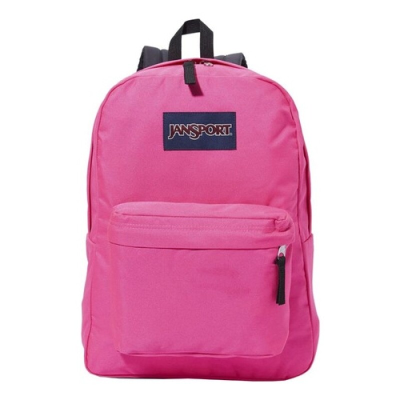 Mochila Jansport Superbreak 100% Original Super Oferta Fucsia oscuro