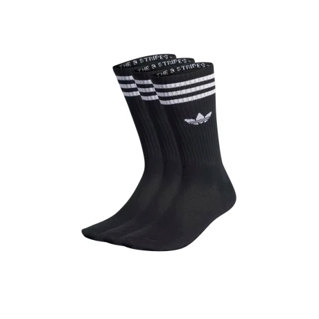 Medias adidas Crew 3 Pares BLACK