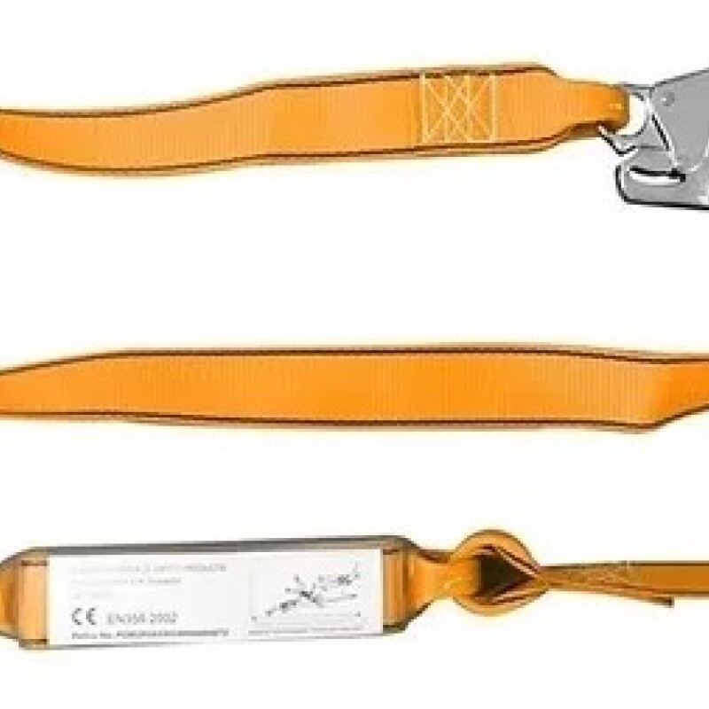 TOLSEN COLA DE AMARRE CON ABSORBEDOR DE ENERGÍA 2 MTS Tolsen Cola De Amarre Con Absorbedor De Energía 2 Mts
