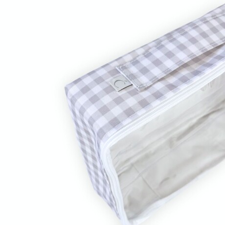 Organizador Storage Box S Vichy Gris