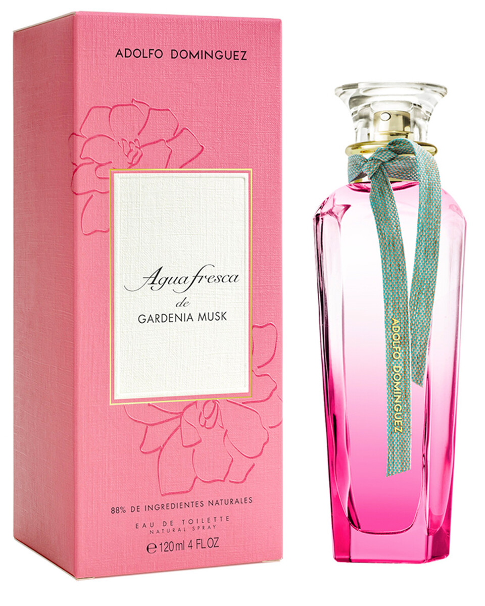 Perfume Adolfo Dominguez Agua Fresca de Gardenia Musk EDT 120ml Original 