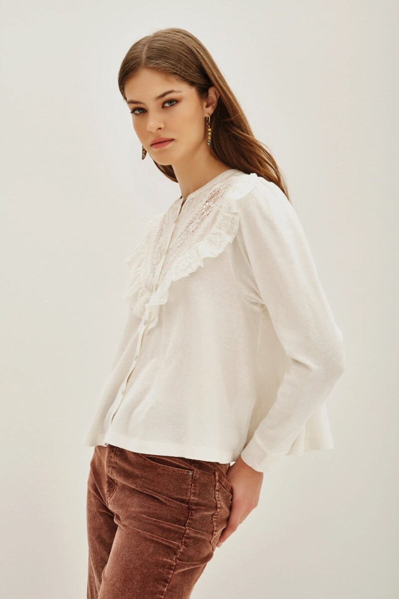 Camisa Bassa Long Crudo