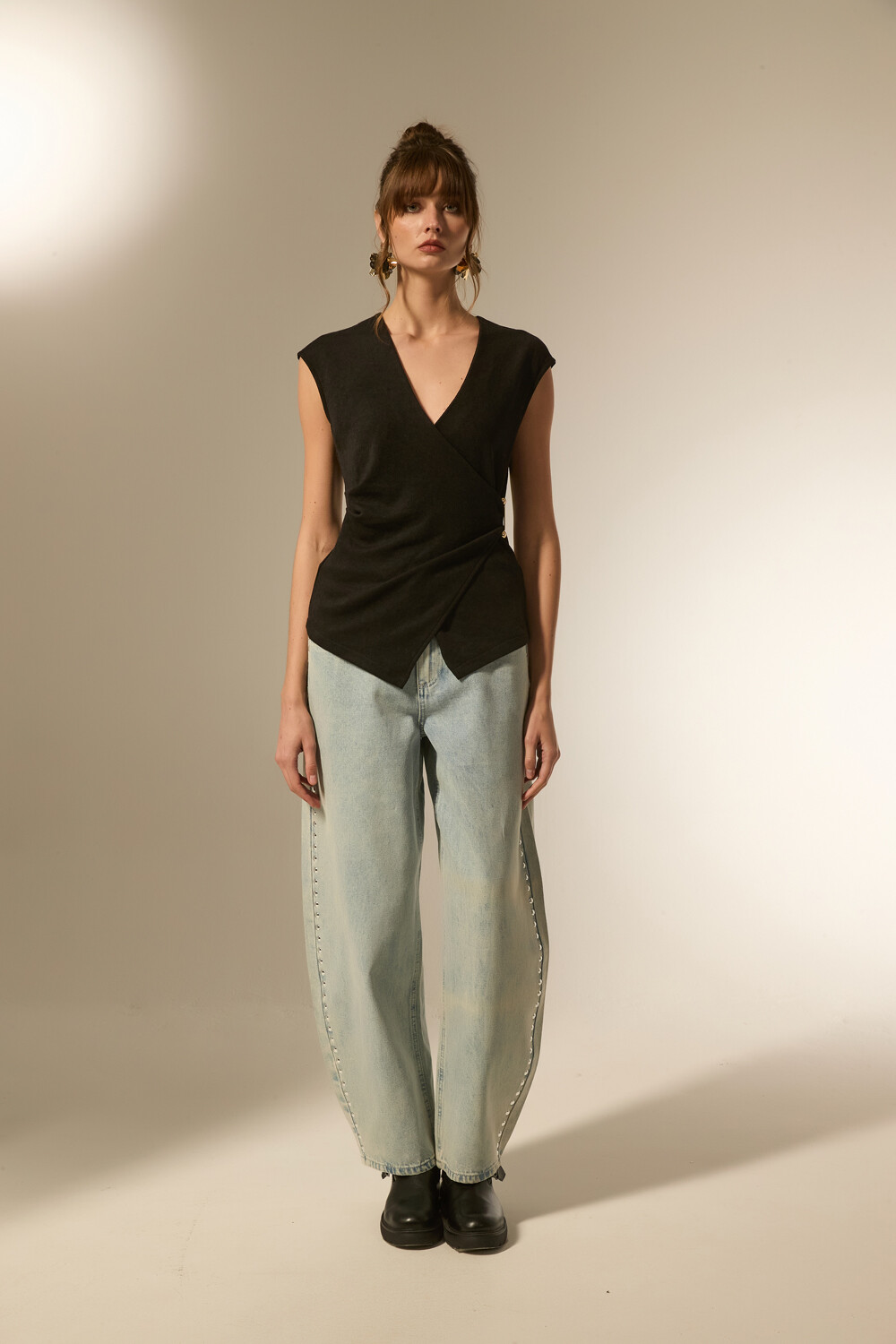Pantalon Feron Celeste