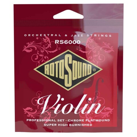 Strings Rotosound RS6000 Violin Chrome Flatwound Unica