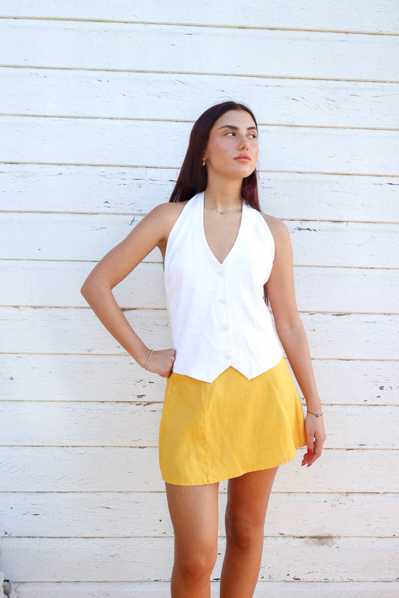 Falda Wagga AMARILLO