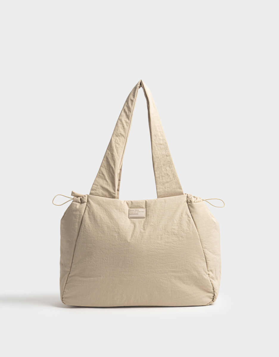Bolso Puffy Crudo 