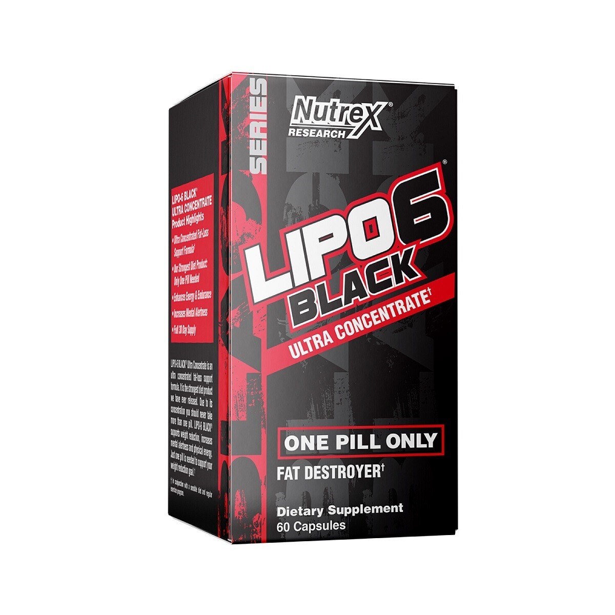 Nutrex Lipo-6 Black Ultra Concentrado 60 Cápsulas 