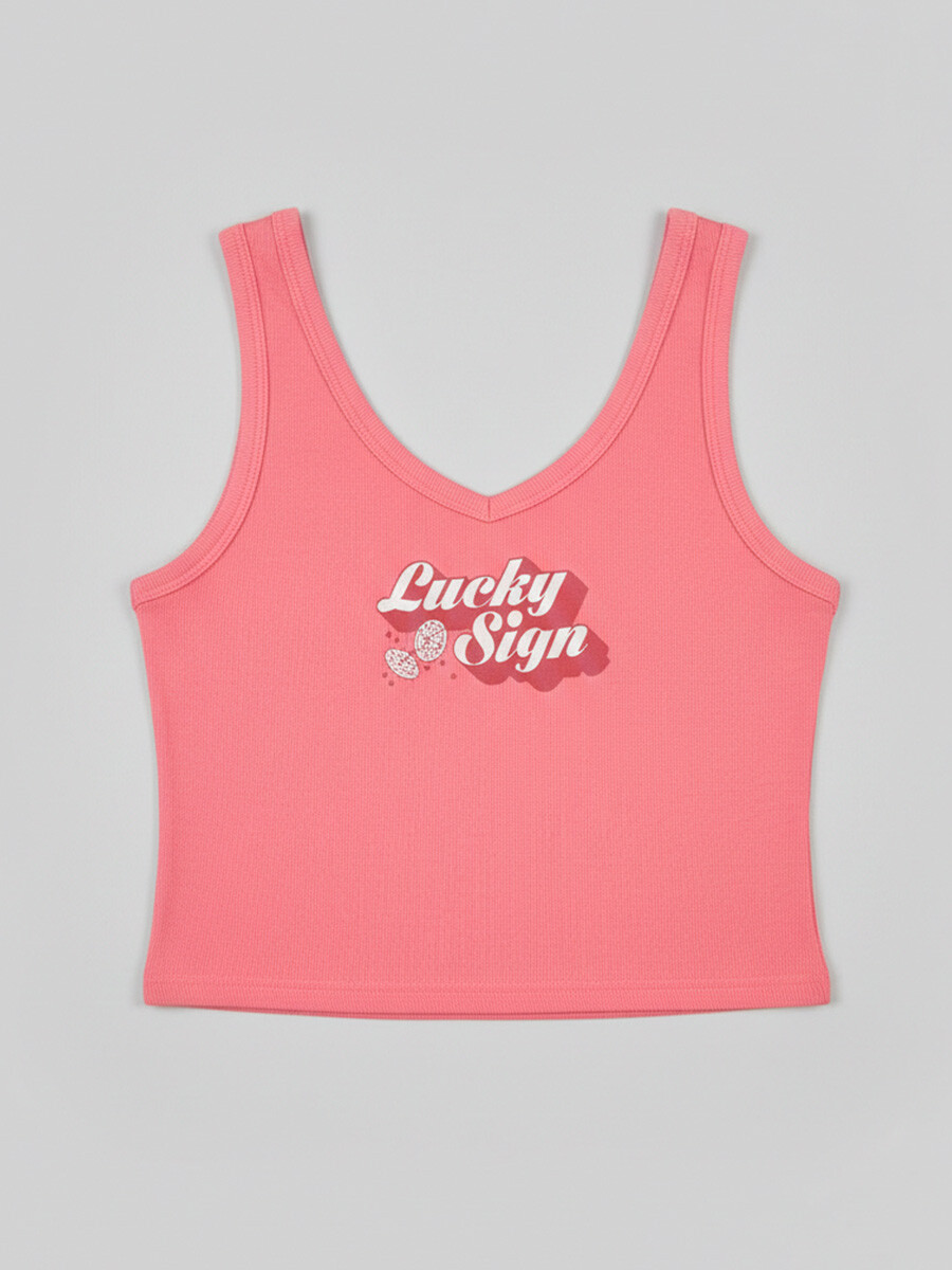 MUSCULOSA LAURY DIXIE - Rosado 