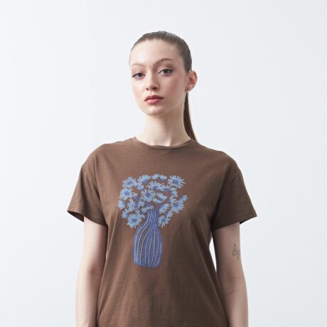 REMERA BONETERO Café