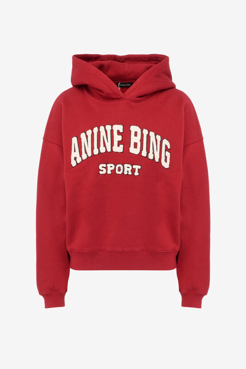 HOODIE ALEC Rojo