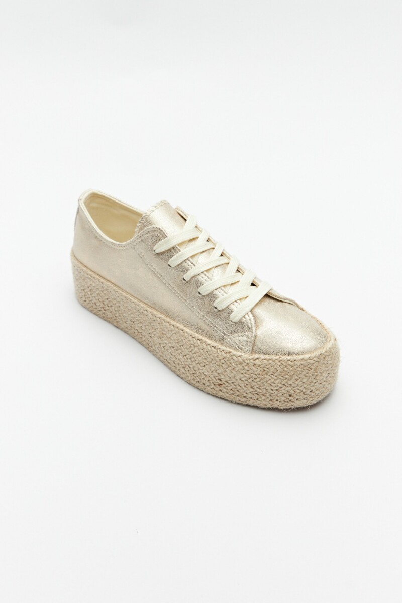 ZAPATILLA JUTEX Dorado