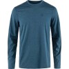 Polo Fjallraven Abisko Day Hike LS M Hombre Indigo Blue