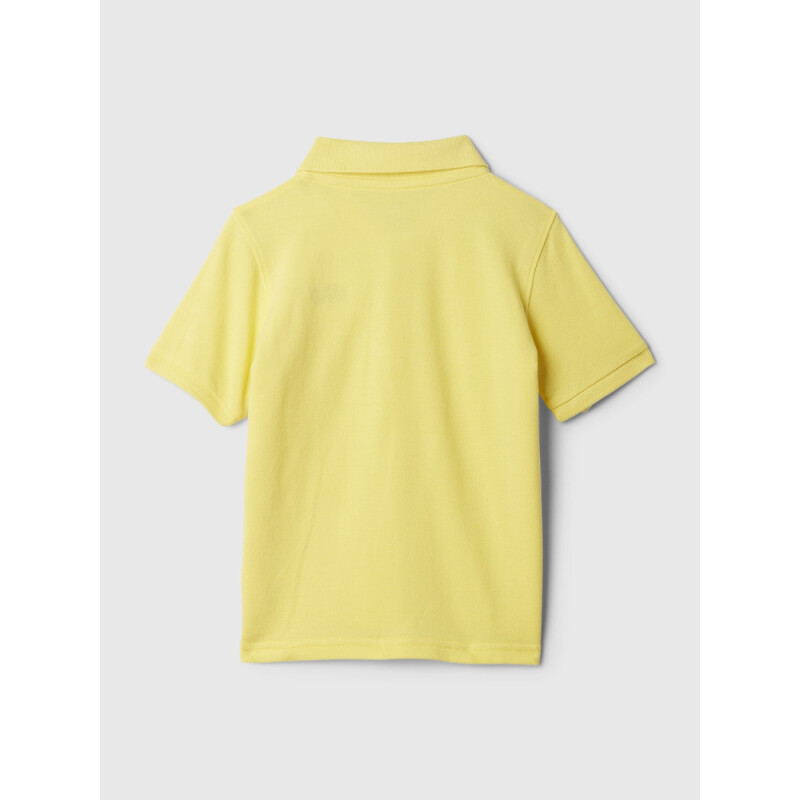 V-FRCH SS LOGO PIQUE POLO AURORA YELLOW