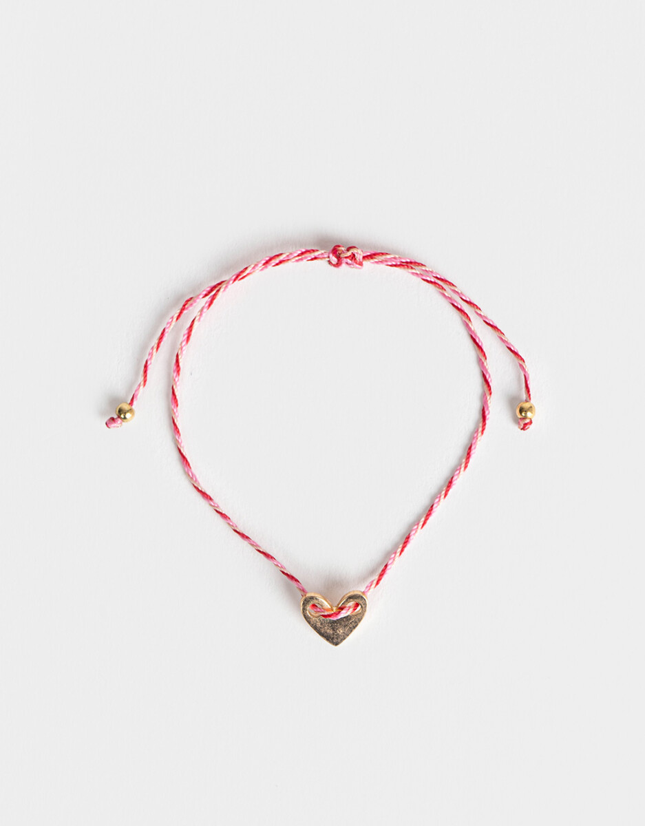Pulsera Flexible Con Corazon 