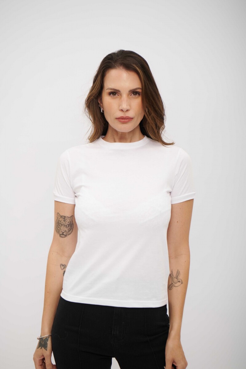 REMERA OLAYA BLANCO