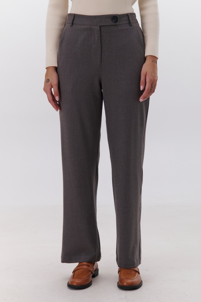 PANTALON MIDI GRIS