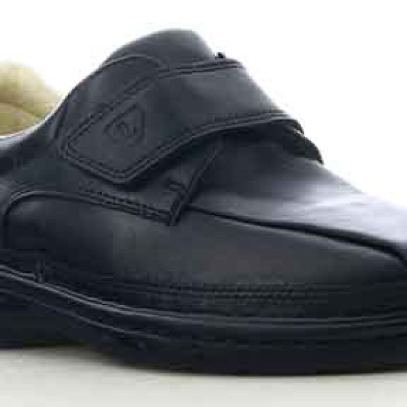 Zapatos de Hombre Lombardino casual Diabetico Negro