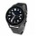 Smartwatch BT Pantalla HD 1.5 Redondo 2 Mallas Multifunción Negro