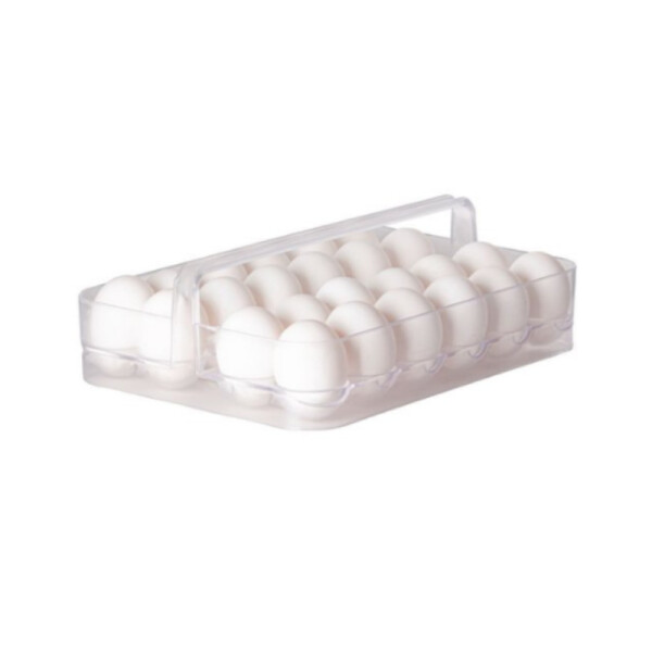 ORGANIZADOR DE HUEVOS TRANSPARENTE