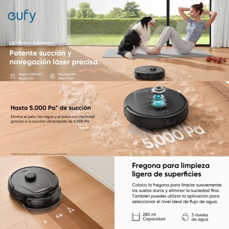 Aspiradora Robot EUFI L60 con depósito V01