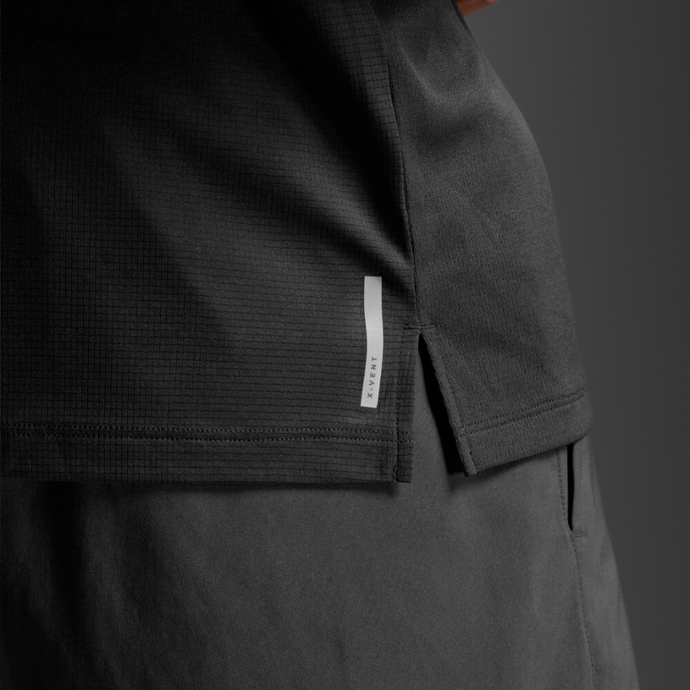 Bividi Running Aero Mesh Tank Hombre Black/silver Reflective