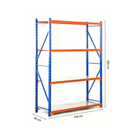 ESTANTERIA 150*200 Estanteria Metalica Reforzada 200X150X60cm