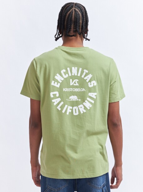REMERA CALIFORNIA VERDE