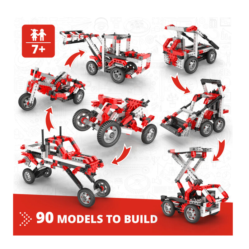 Set Motorizado Engino Multimodelo Creative Builder 90 Modelos Set Motorizado Engino Multimodelo Creative Builder 90 Modelos