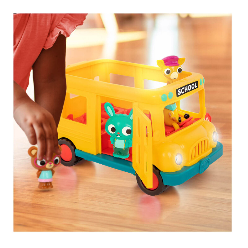 El autobús escolar musical de Bonnie B.toys El autobús escolar musical de Bonnie B.toys