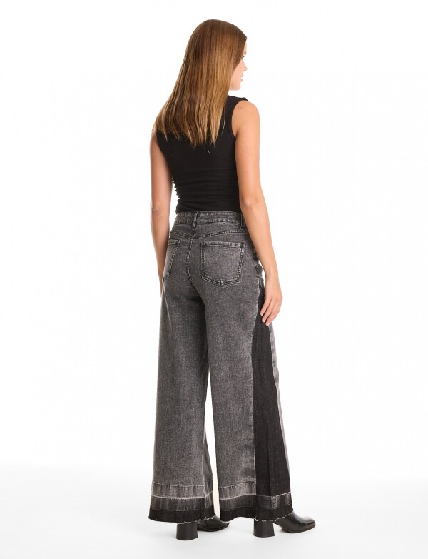 Jean Wide Leg NEGRO