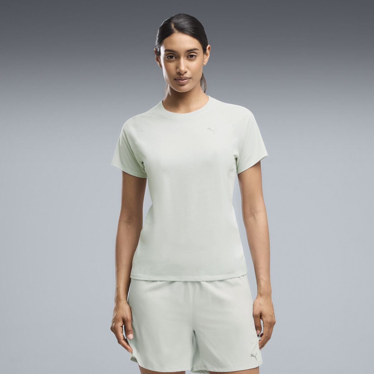 W Run Velocity Tee 52658029 - Verde Claro 