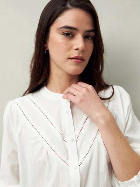 CAMISA D.CASSIN NEREA BLANCO