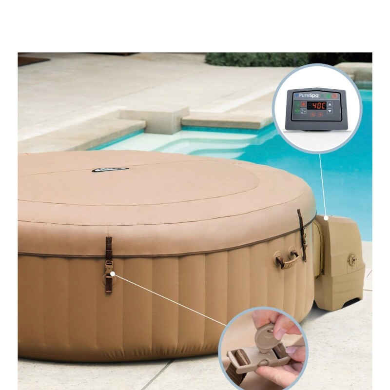INTEX PURESPA SAHARA CAPACIDAD 4 PERSONAS Intex Purespa Sahara Capacidad 4 Personas