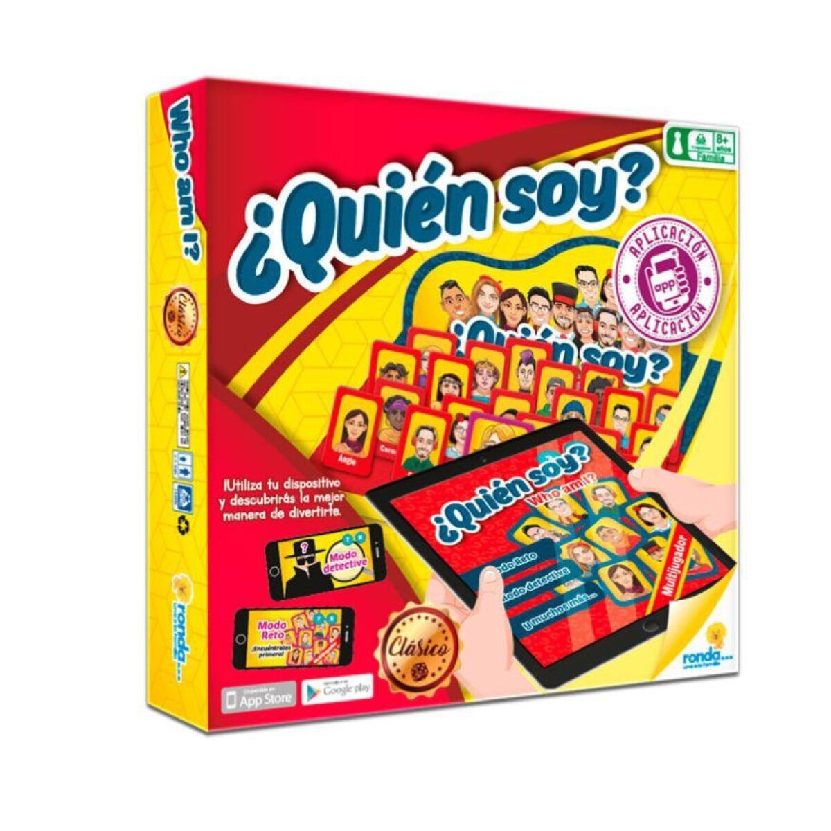 Juego ¿quién Soy? Clásico | Ronda 