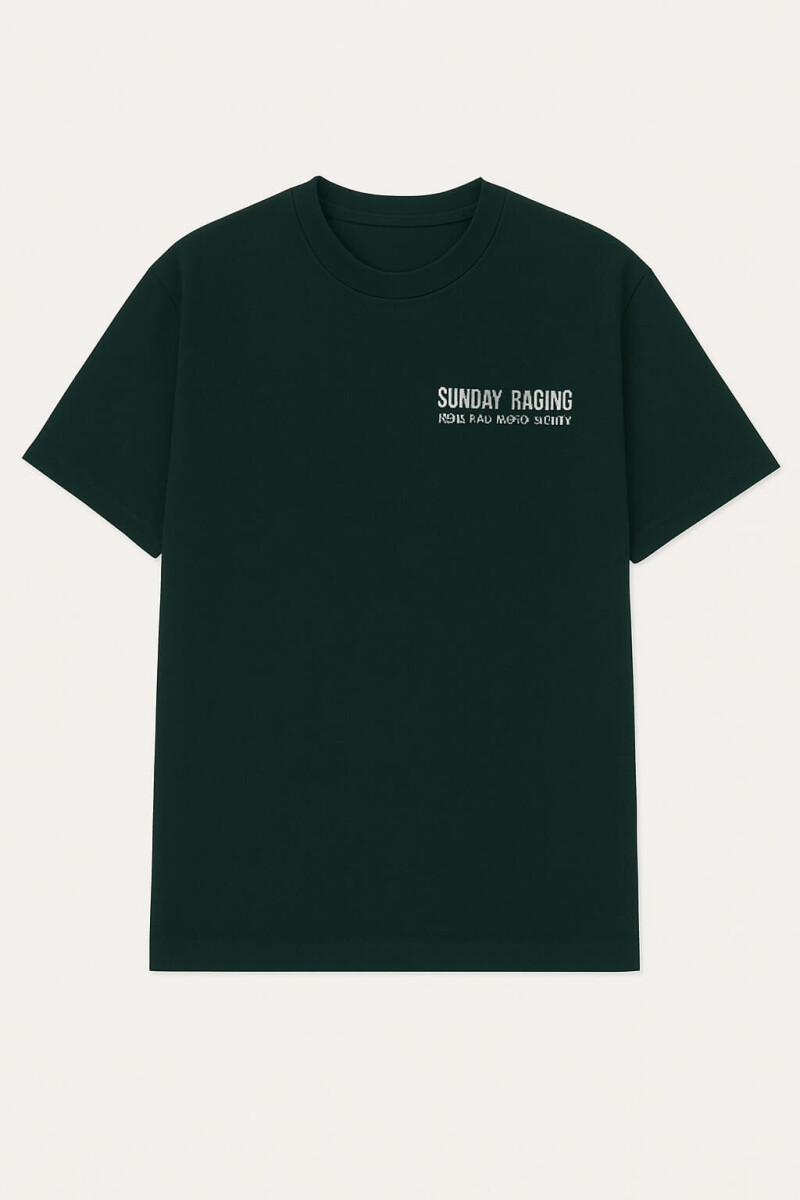 REMERA RACING - NEGRO 