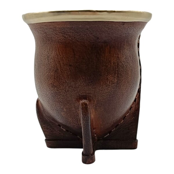 Mate Camionero con apliques en bronce - ALPACA - 01 marrónuniforme