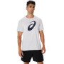 Polo Training Spiral Logo Graphic Cotton Blend Tee Hombre Brilliant White