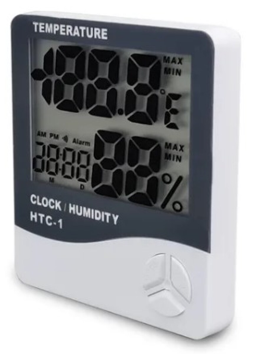 Reloj Digital Con Sensor De Temperatur 