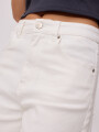 SHORT JEAN LAVUER RUSTY Blanco